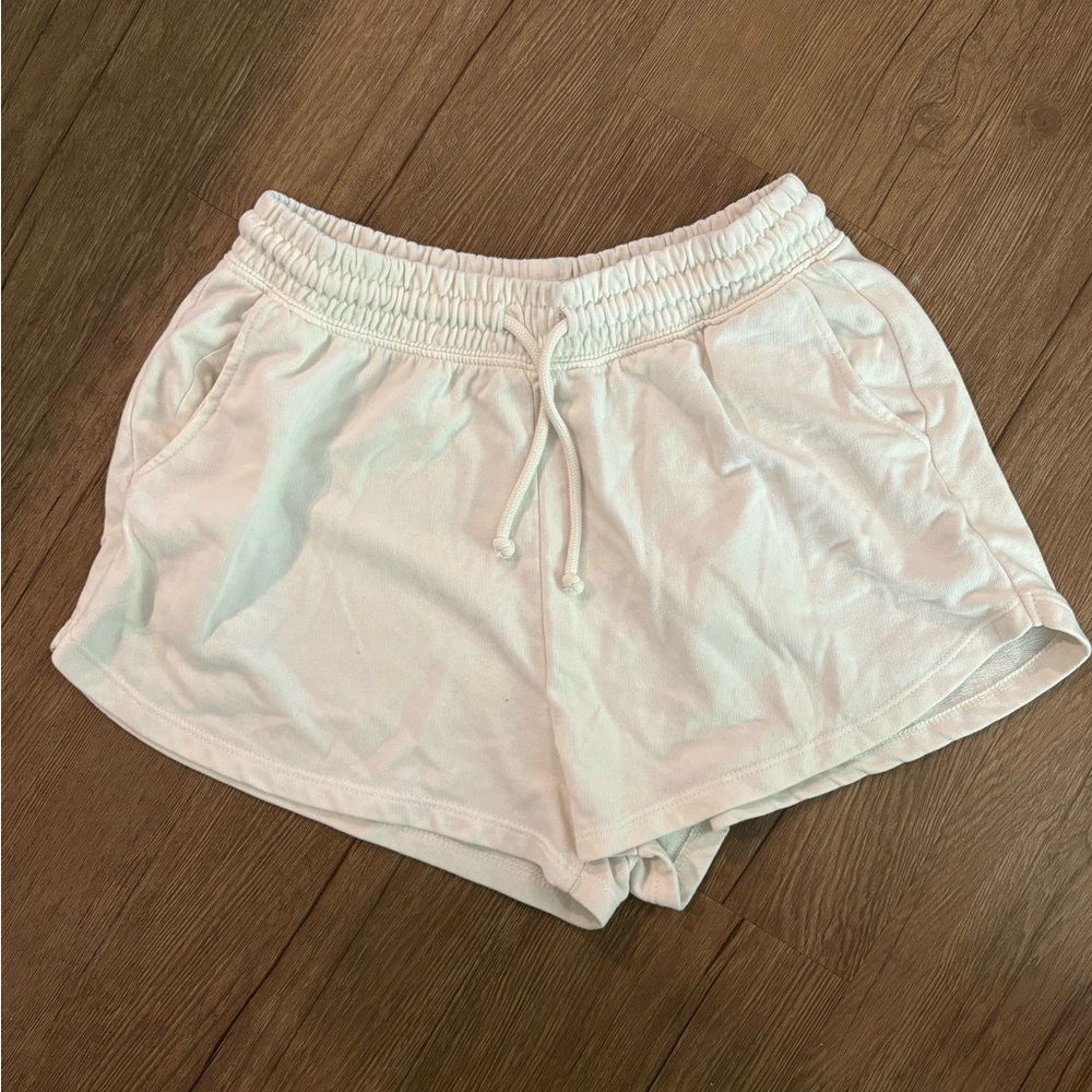 Divided Women's White Athletic Shorts